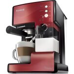Machine  expresso - breville - vcf 046 x - caf moulu - 15 bar - rouge