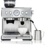 Machine � expresso semi - automatique avec broyeur int�gr� - pression 20 bars 30 r�glages de mouture ...