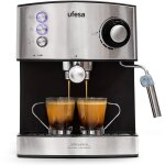 Machine  expresso - ufesa - ce7240 - 20 bars - 850 w - rservoir deau amovible 16 l