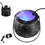 Machine  fume dhalloween - smoke fog machine brume diffuseur chaudron fumant machine  brouillard avec ...