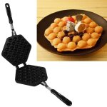 Machine à gaufres double antiadhésif egg bubble waffle pain egg cake poêle grill gaufrier diy moule de ... Machine à gaufres double antiadhésif egg bubble waffle pain egg cake poêle grill gaufrier diy moule de ...