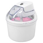 Machine  glace / sorbetire duo deux compartiments clatronic icm 3764 blanc