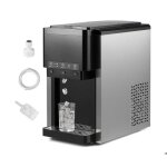 Machine � gla�ons en acier inoxydable 3 en 1 - lifezeal - 12 pi�ces / 9 min - 20 kg / 24h - gla�ons pil�s ...