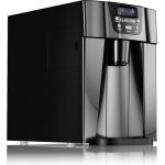 Machine  glaons klarstein ice volcano 2g - 12kg en 24h - rservoir 2l - noir