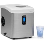 Machine à glaçons klarstein mr. silver - frost - 150w réservoir 33l jusquà 13kg de glaçons / jour - argent ... Machine à glaçons klarstein mr. silver - frost - 150w réservoir 33l jusquà 13kg de glaçons / jour - argent ...