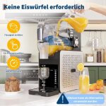 Machine � granita - lunsy - puissant moteur 200 w - r�servoir 19 l - 5 programmes pr�d�finis - fonction ...