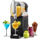 Machine � granit� avec 6 programmes machine � boissons glac�es auto - nettoyage noir