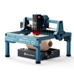 Machine de gravure laser ultra - fine sculpfun c1 3w + jeu de mini - rouleaux rotatifs ra (ue)