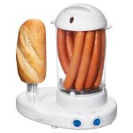 Machine à hot dog et cuiseur à oeufs clatronic hdm 3420 ekn blanc Machine à hot dog et cuiseur à oeufs clatronic hdm 3420 ekn blanc