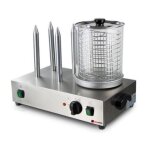 Machine � hot dog professionnelle 4 plots - goldinox
