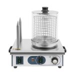Machine � hot - doghot dog maker chauffe - saucisses 3 brochettes chauffantes r�gulateur de temp�rature ...