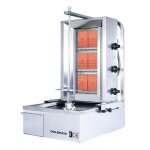 Machine � kebab 3 feux gaz premium - goldinox
