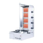 Machine � kebab 4 feux gaz premium - goldinox