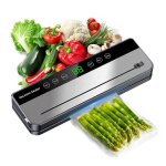 Machine de mise sous vide alimentaire 30cm ? acier inoxydable ? scellage & aspiration ? 120w ? noir / ...