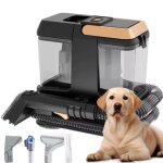 Machine de nettoyage de canap� 9 kpa 4 t�tes de brosse nettoyeur de tapis portatif multifonction pour ...