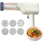 Machine � nouilles automatique 6 - en - 1 sans fil - pr�paration de p�tes fra�ches - accessoire cuisine ...