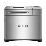 Machine � pain 650 w 34 x 21 - atelix - x 31 cm caract�ristiques 17 programmes de cuisson capacit� de ...