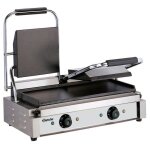 Machine � panini professionnelle - bartscher - 215 x 215 mm - plaques en fonte dacier - 3600 watt