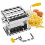 Machine a pates fraiches - acier chrome de qualite superieure - paisseur rglable 0. 5 - 3mm