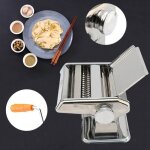 Machine a pates fraiches - acier inoxydable de qualite superieure - laminoir - spaghettis hb018 Machine a pates fraiches - acier inoxydable de qualite superieure - laminoir - spaghettis hb018