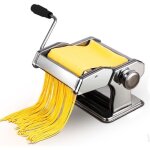 Machine � p�tes laminoir pour p�tes fra�ches fettuccine spaghetti � lasagnes rouleau � p�te presse cutter ...