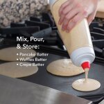 Machine  ptes manuellejx lclyl mlangeur de pte  main bouteille distributeur de pte cupcake crpe ...