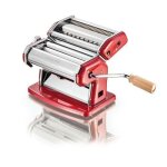 Machine � p�tes - imperia - la rossa 120 - acier chrom� - 6 �paisseurs - accessoire coupe p�tes