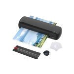 Machine plastifier - comprend 10 feuilles plastifi�es - machine � plastifier � froid et � chaud - lamineuse ...