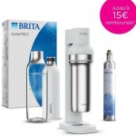 Machine � soda brita - sodatrio blanche - 1 bouteille 1l et 1 cylindre de co2 inclus