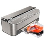 Machine sous vide automatique 85kpa 120w multifonction 9 - en - 1 inox coupe - sac rangement rouleau ...