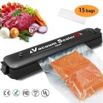 Machine sous videappareils de mise sous vide automatique portable pour sceller aliments2 fonctions - ...