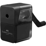 Machine à tailler - faber - castell - manuelle - 1 trou - noir - pour crayons jusquà 84 mm Machine à tailler - faber - castell - manuelle - 1 trou - noir - pour crayons jusquà 84 mm