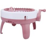 Machine  tisser  la main mode de tricot double de bureau 40 aiguilles machine  tricoter en plastique ...