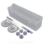 Mad distributeur plastique alimentaire avec coupe - clair enrouleur de film transparent rangement cuisine ...