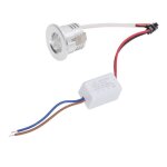 Mini spot encastrable led - gototop - cob - lumière blanche chaude 3000k - aluminium - 3w Mini spot encastrable led - gototop - cob - lumière blanche chaude 3000k - aluminium - 3w