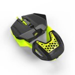 Souris de jeu filaire madcatz rat 1 pc / mac - blanc / rouge - capteur optique pixart 3200 dpi