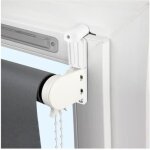 Madecostore lot de 2 de fixations à serrer pour fenêtre avec aération - u17 - u18 - u21 blanc Madecostore lot de 2 de fixations à serrer pour fenêtre avec aération - u17 - u18 - u21 blanc