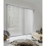 Madecostore lot de 5 lamelles verticales 89mm voile alaska pour store californien sans chaînette basse ... Madecostore lot de 5 lamelles verticales 89mm voile alaska pour store californien sans chaînette basse ...