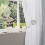 Madecostore embrasse � rideaux aimant�e feuille - v. cr�ations -