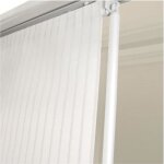 Madecostore lance - rideau pour panneau japonais - blanc