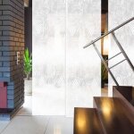 Madecostore panneau japonais devoré zebra - blanc - l45 x h260cm Madecostore panneau japonais devoré zebra - blanc - l45 x h260cm