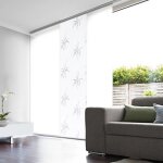 Madecostore panneau japonais tamisant blanc dévoré epi - blanc - l45 x h260cm Madecostore panneau japonais tamisant blanc dévoré epi - blanc - l45 x h260cm