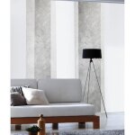Panneau japonais tamisant - madecostore - uni - blanc - l45 x h260cm - 100% polyester