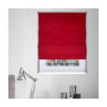 Madecostore store bateau droit tamisant - rouge - l160 x h220cm