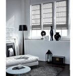 Madecostore store bateau tamisant panama - gris - l100 x h180cm