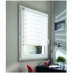 Madecostore store enrouleur jour nuit 1er prix sans percer - blanc - l70 x h150cm Madecostore store enrouleur jour nuit 1er prix sans percer - blanc - l70 x h150cm