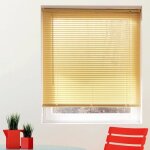Madecostore store vnitien pvc 25mm - jaune - l80 x h175cm