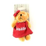 Malle - porte - cls peluche prnom