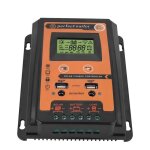 Magic contrleur de charge solaire 12v / 24v 30a mppt rgulateur de batterie de panneau solaire double ...