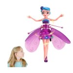 Magic flying fairy princess doll flying fairy toys for girls sky dancers flying dolls play game rc flying ...